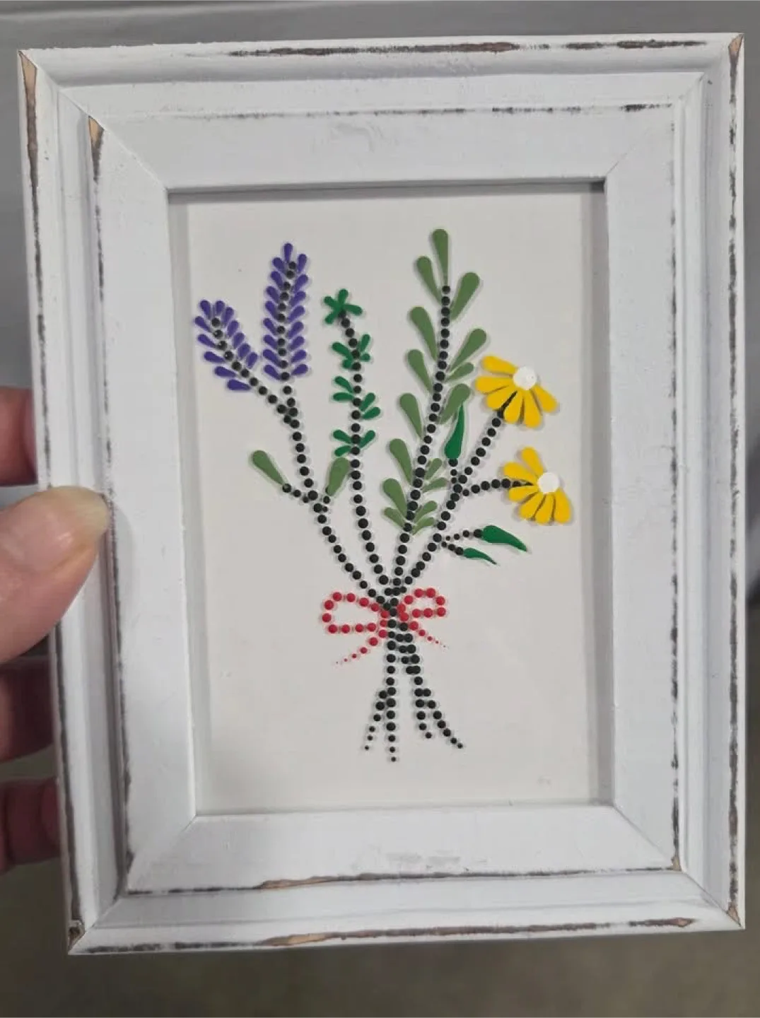 Framed Floral/Butterfly Art