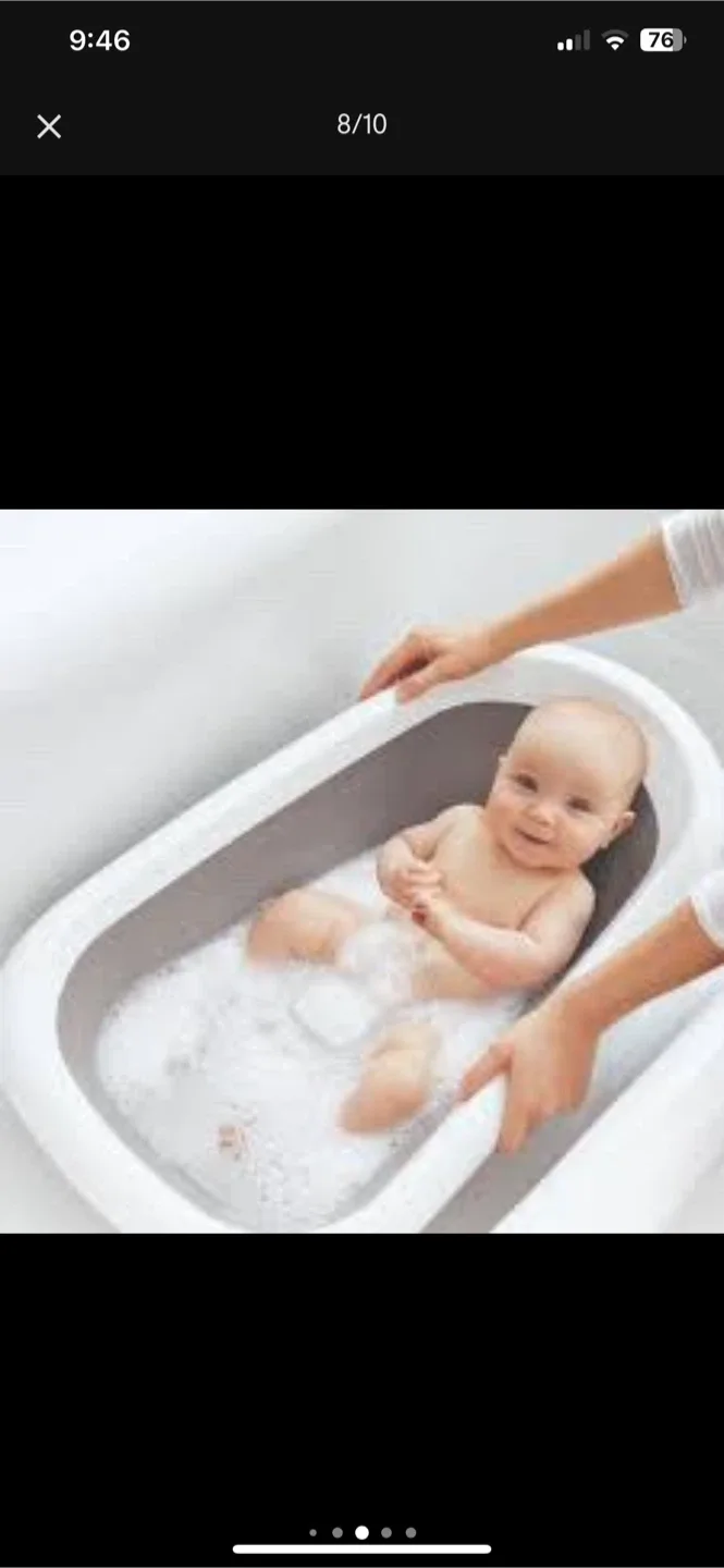 3 Piece Baby Set - Stroller, Bath, Baby Bed Bouncer image indicator(5)