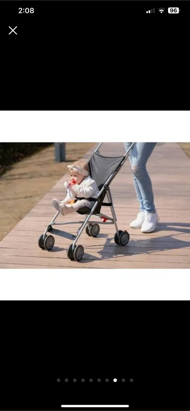 3 Piece Baby Set - Stroller, Bath, Baby Bed Bouncer image indicator(2)