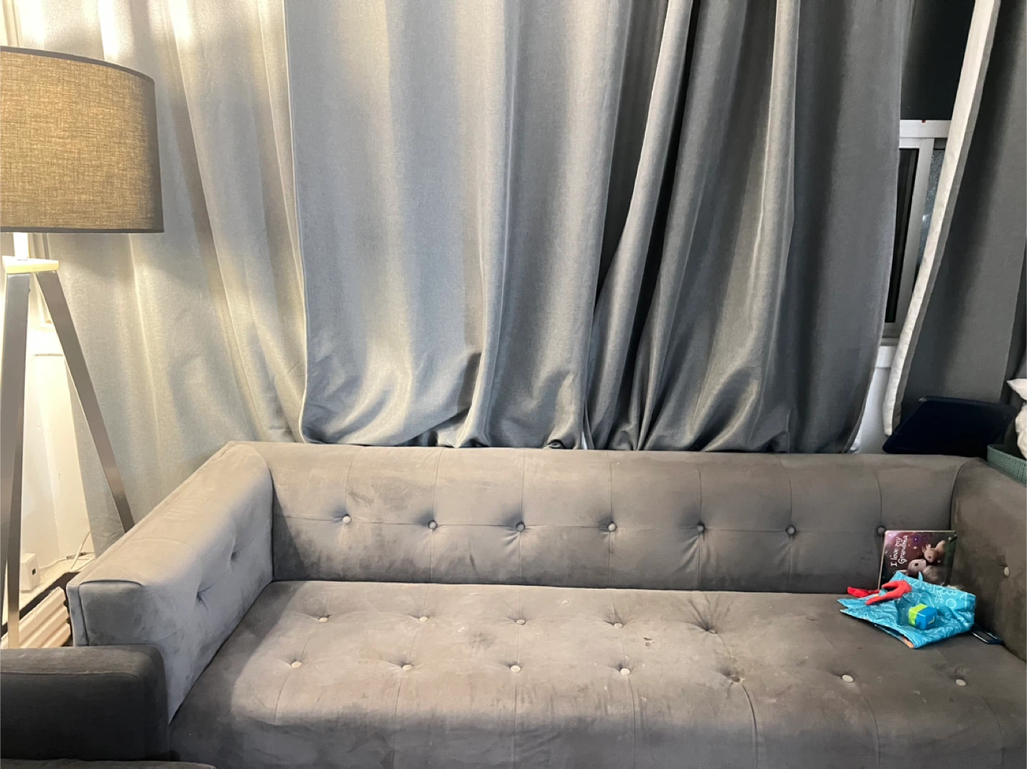 Beautiful Grey Sofa