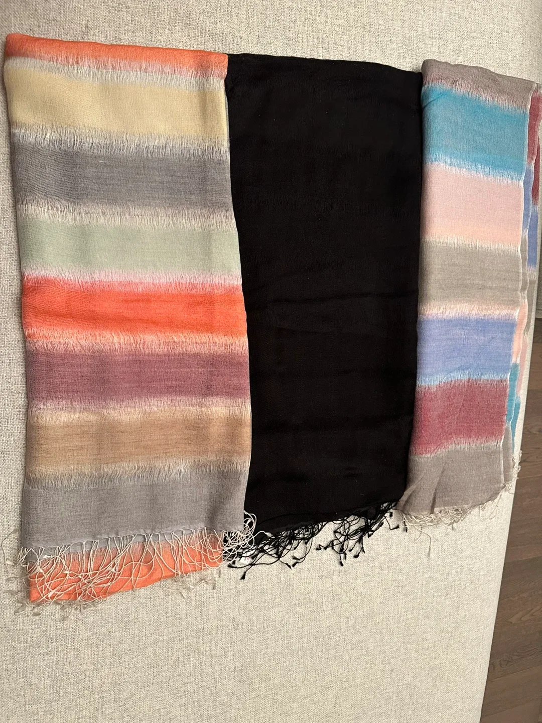 Luxurious pashmina shawls
