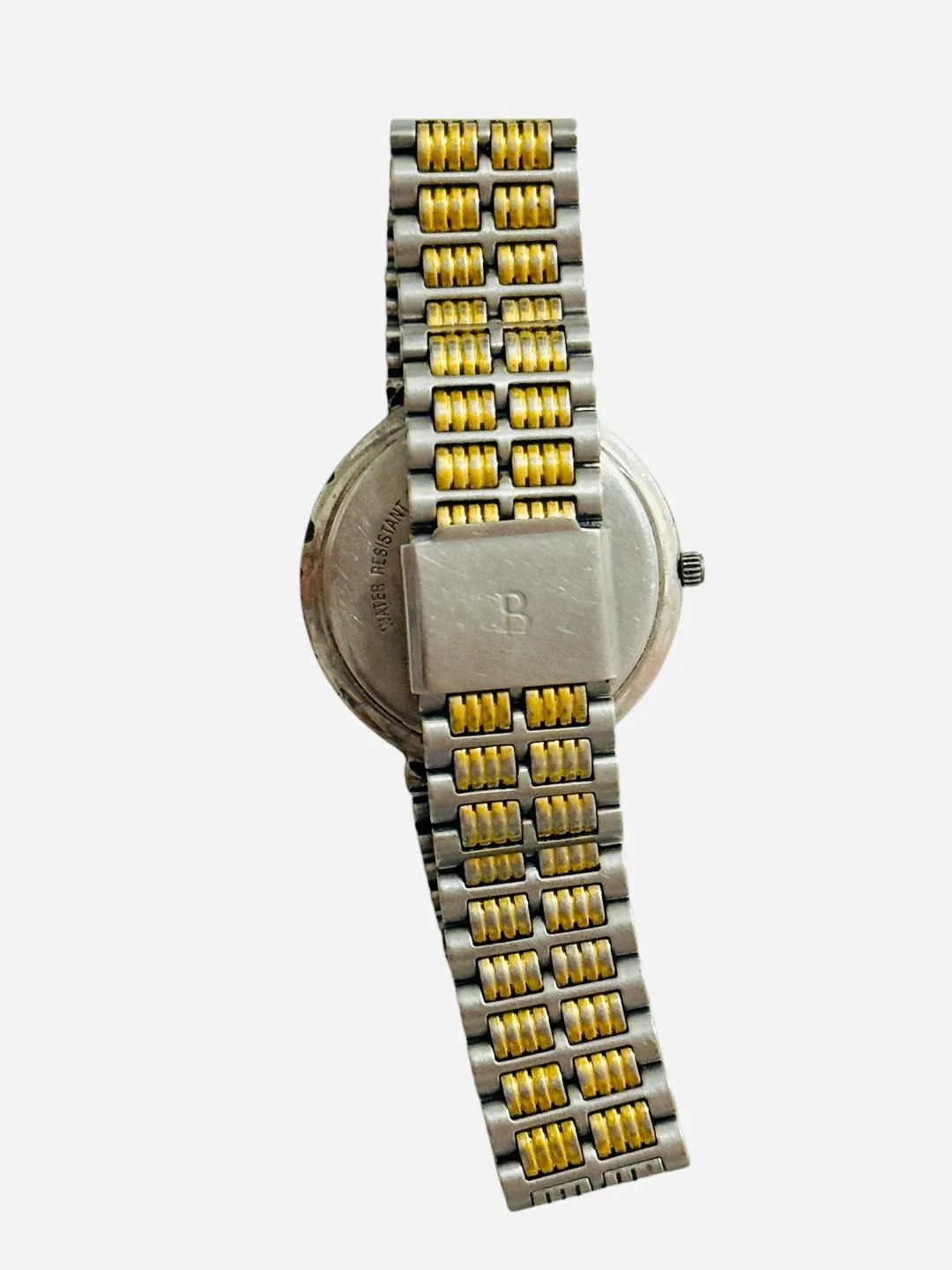 Vintage 1998 Bulova Quartz Men’s Two-Tone Watch image indicator(4)