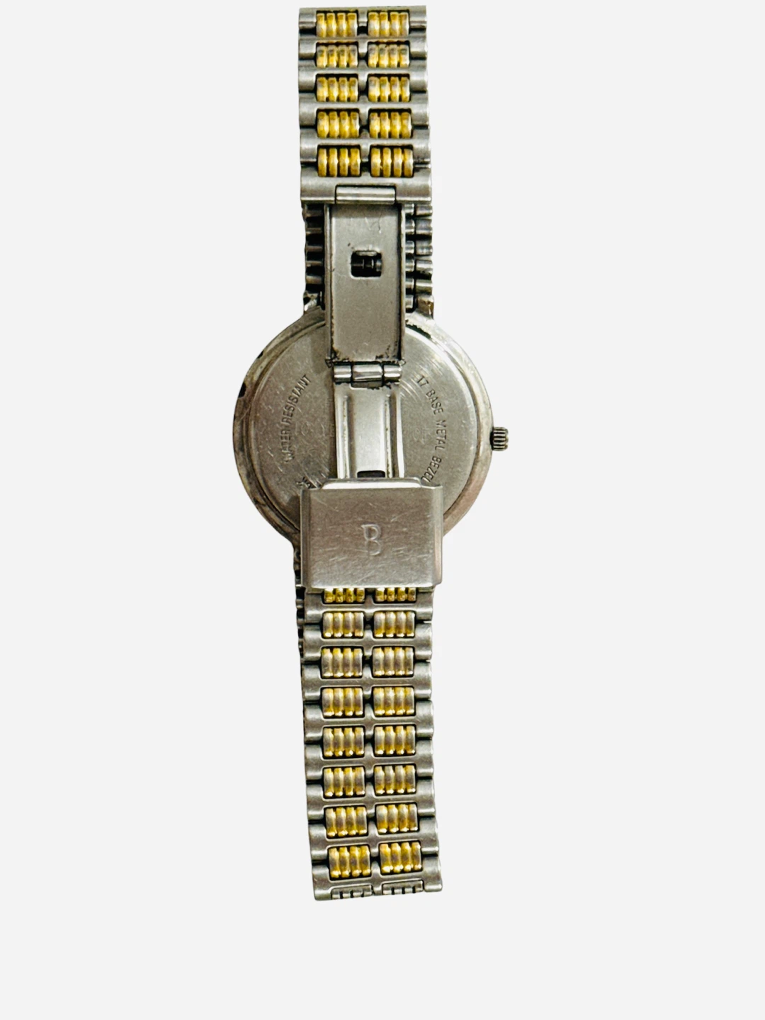 Vintage 1998 Bulova Quartz Men’s Two-Tone Watch - photo 5