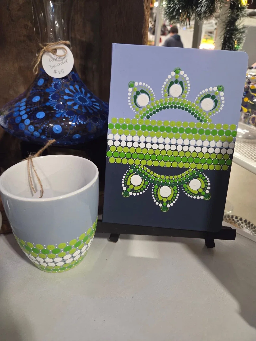 Hand-Painted Journal & Mug Set