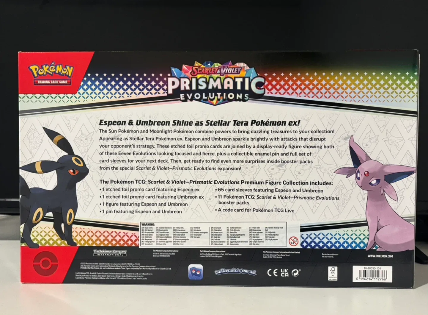 Pokémon - Prismatic Evolutions Premium Figure Collection image indicator(2)