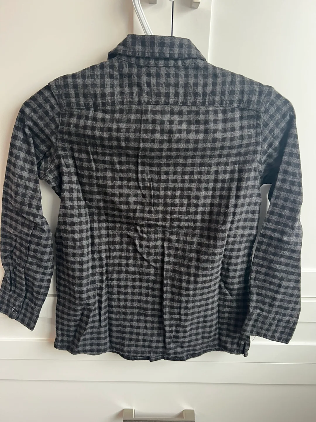 New Gap Kids Plaid Flannel Shirt - Size S (6-7) image indicator(2)