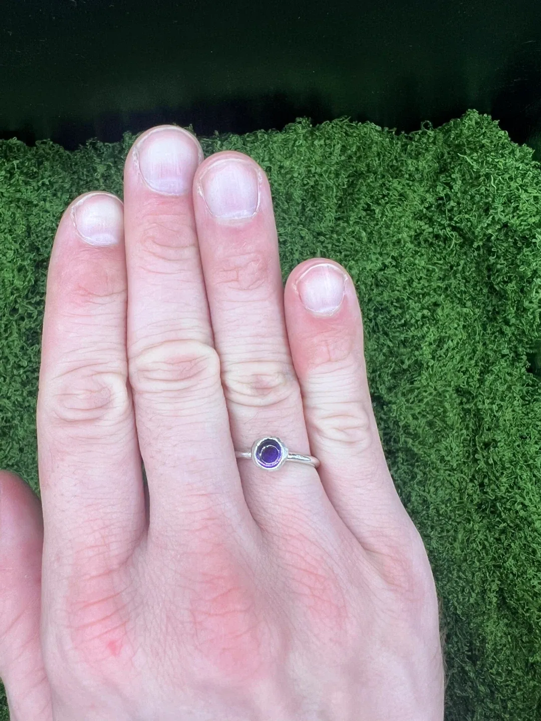 Amethyst Gemstone Ring