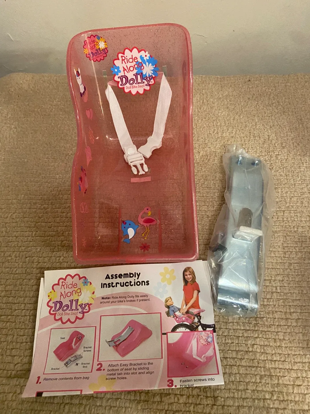 Ride Along Dolly Doll Bike Seat