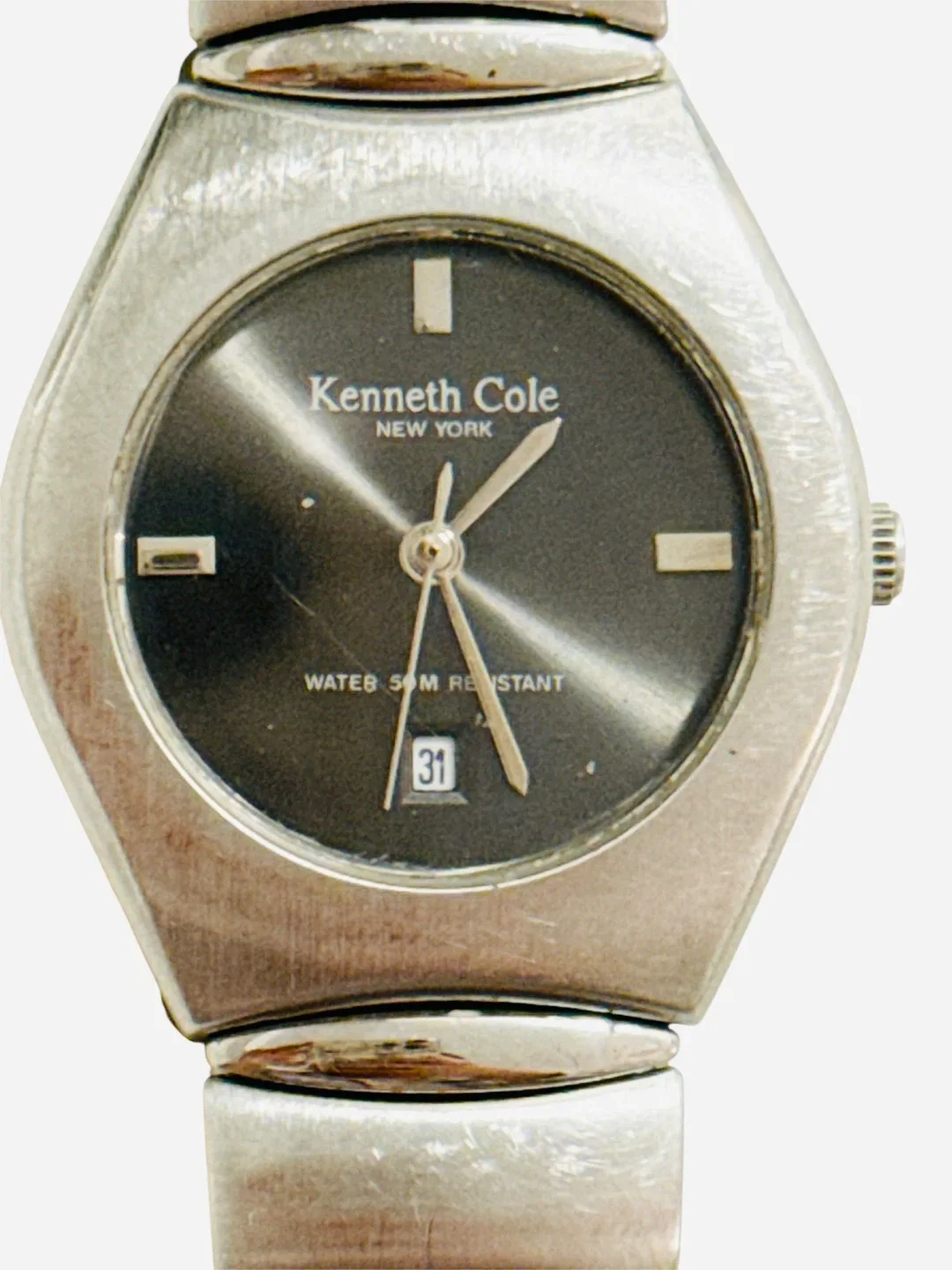 Kenneth Cole New York Unisex Silver-Tone Stainless Steel Watch image indicator(4)
