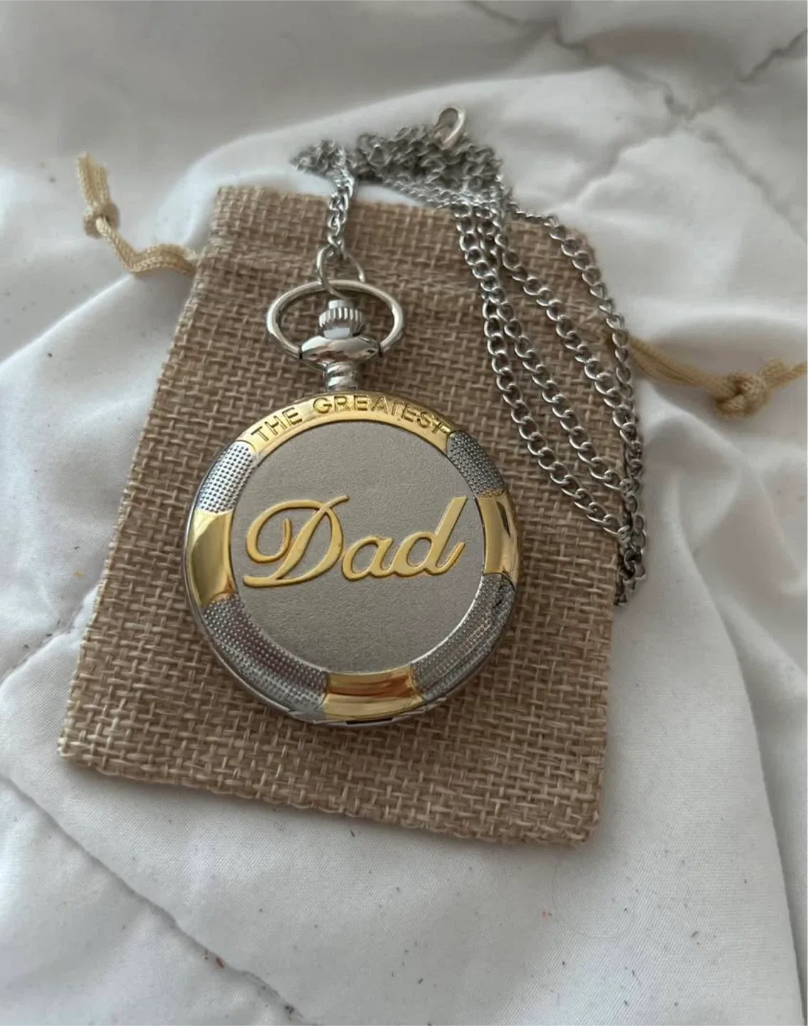 "The Greatest Dad" Pocket Watch