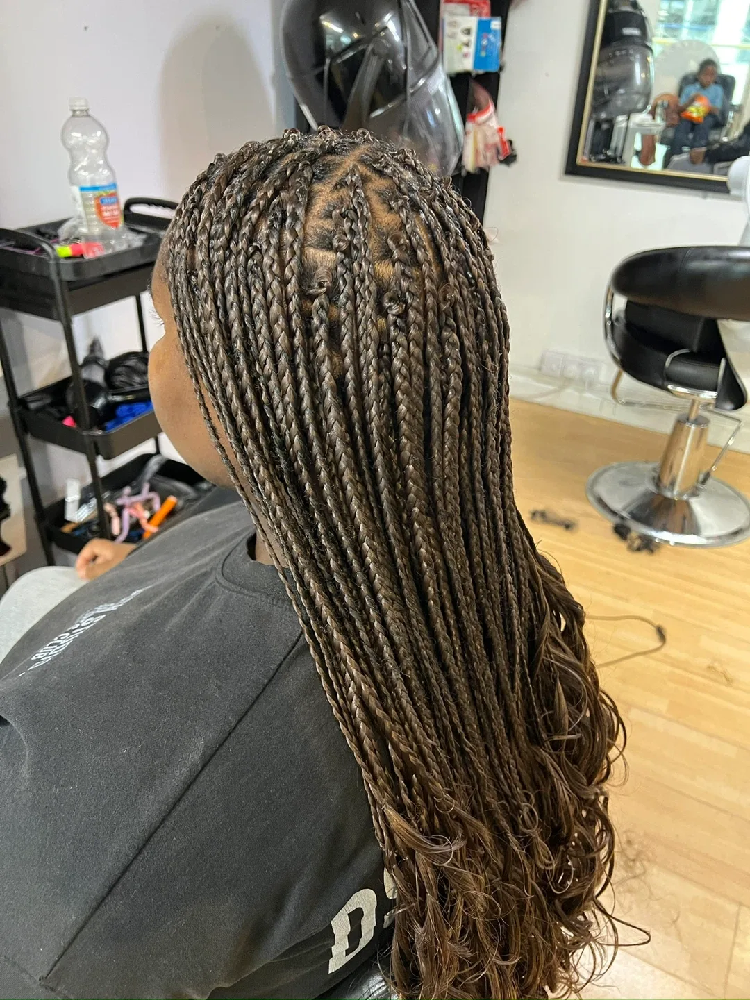 Mobile/home based hair braider