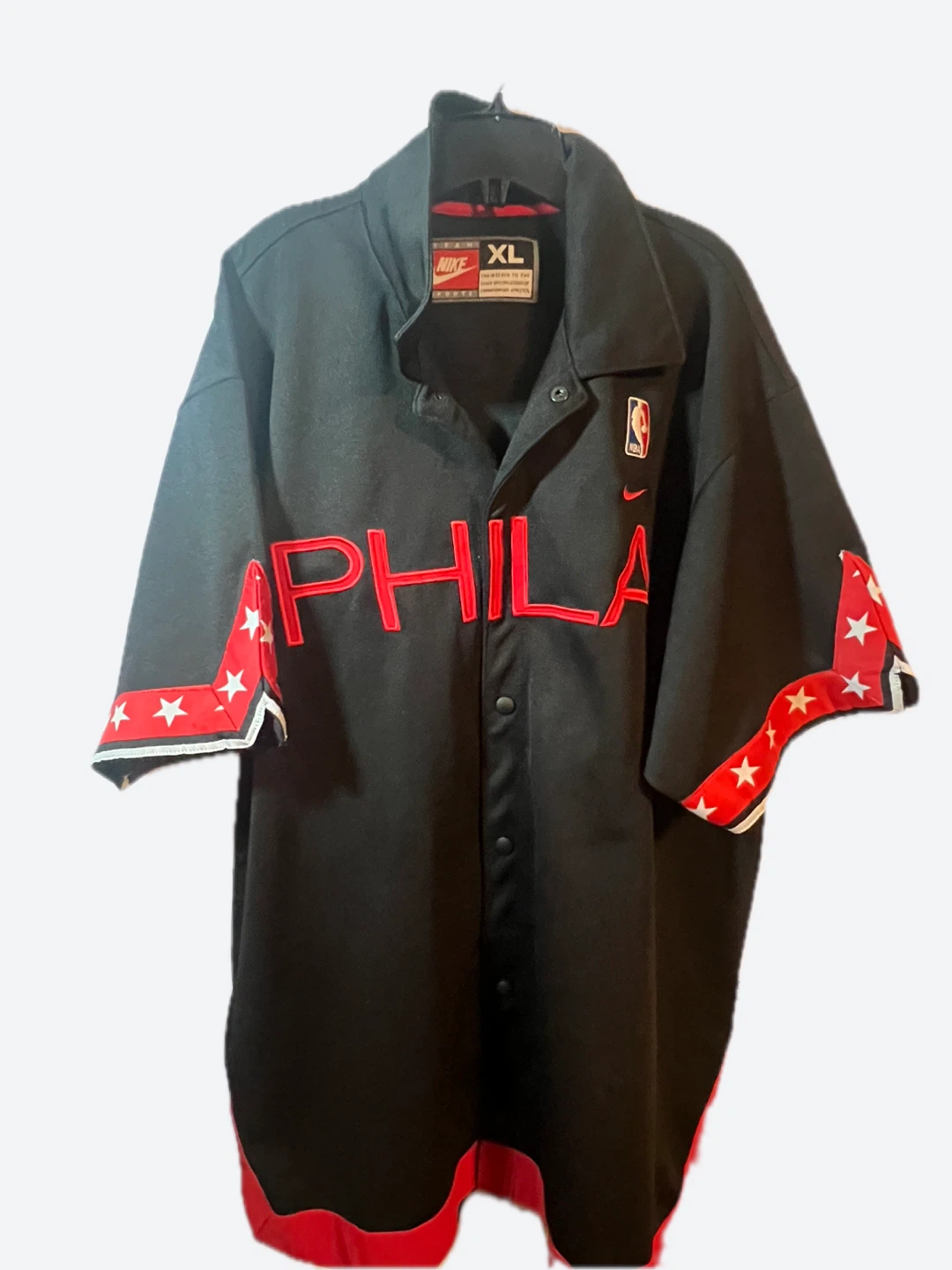 Philadelphia 76ers Nike XL Warmup Jacket (price is firm)