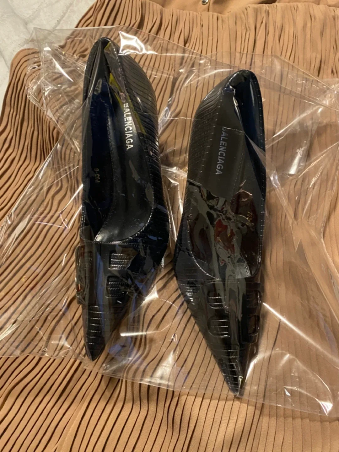 Balenciaga Black Heels Size 5
