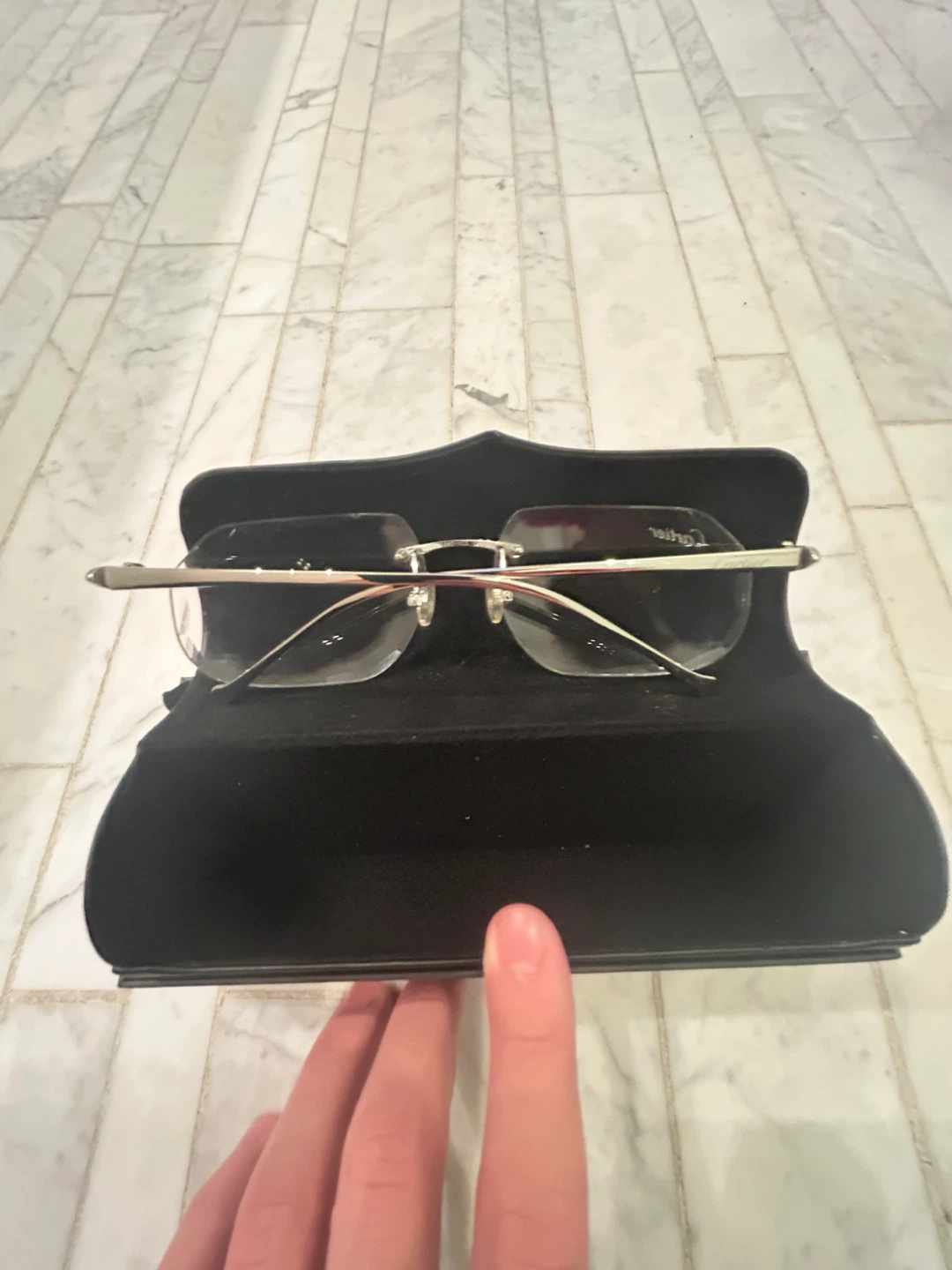 Cartier Rimless Sunglasses - photo 4