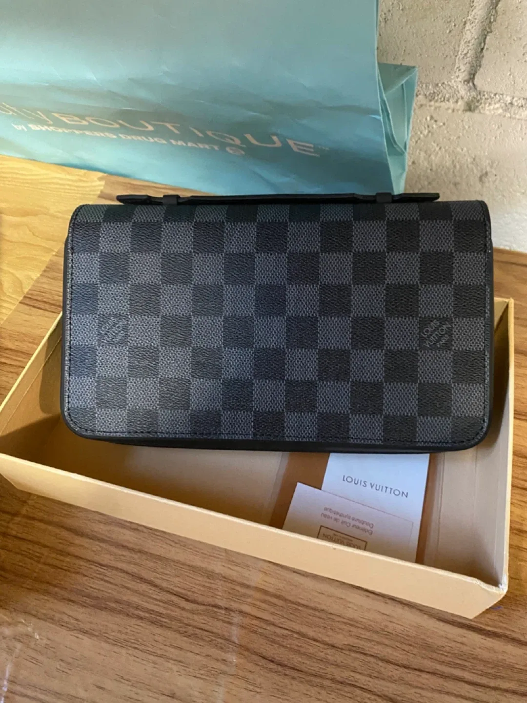 Louis Vuitton Damier Graphite Wallet