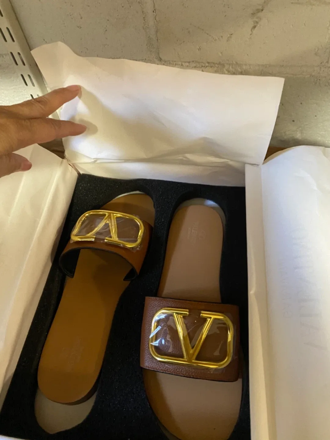Valentino Garavani Slides - Size 37