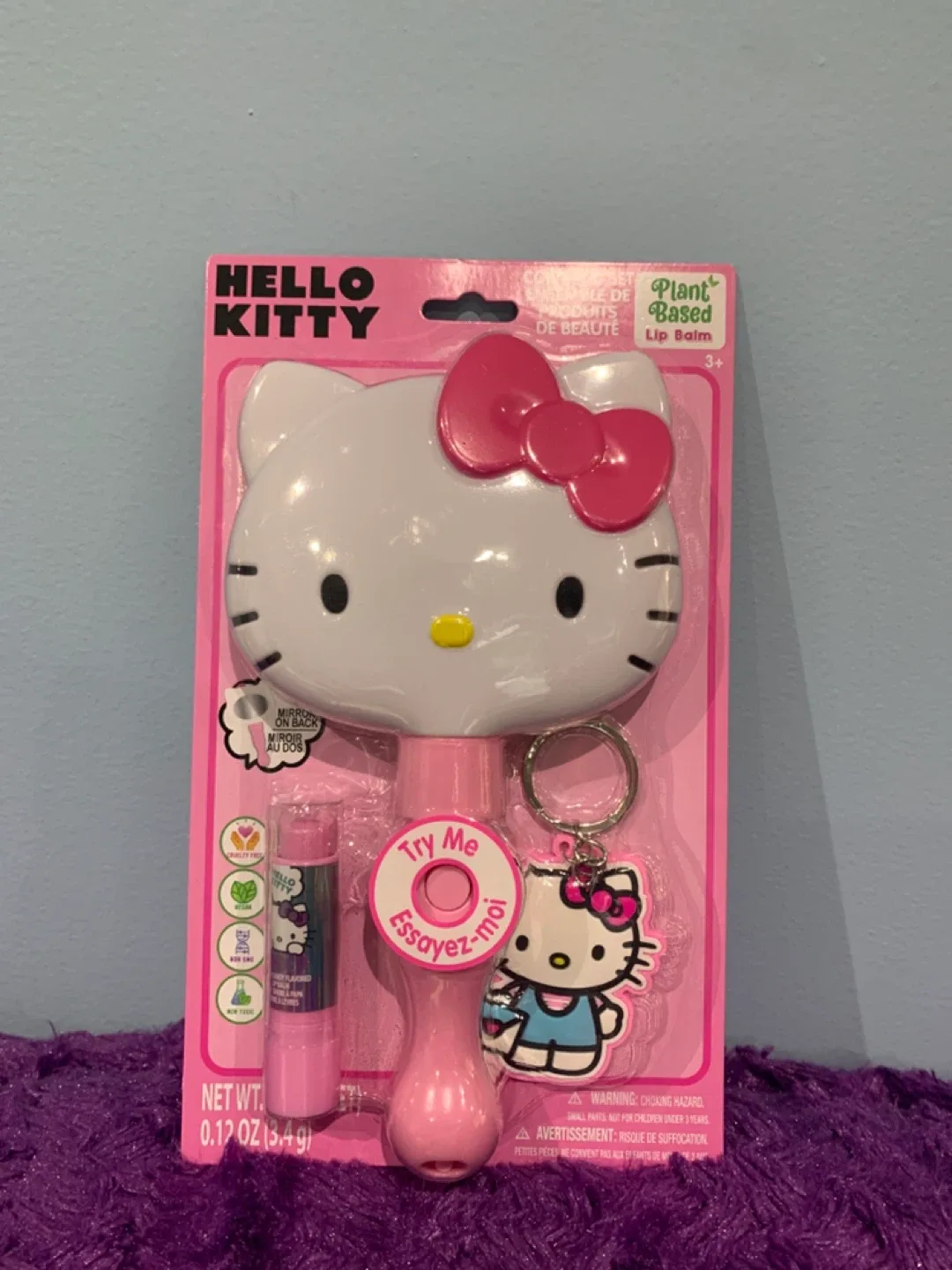 New Hello Kitty Plant Based Lip Balm Set