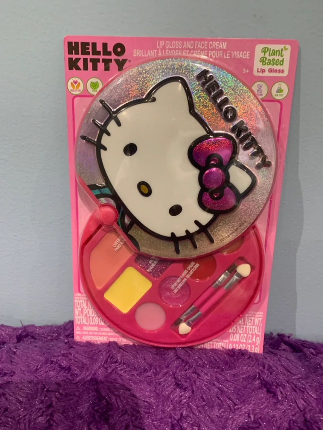 Hello Kitty Lip Gloss & Face Cream Makeup Kit