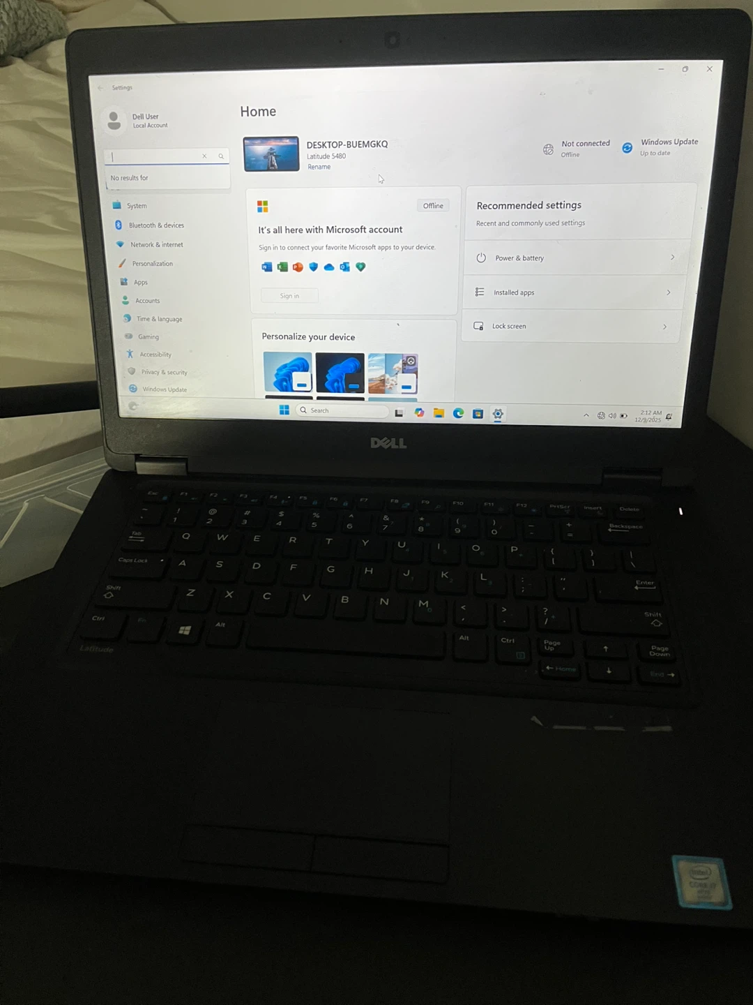 Dell Latitude 5480 i7 8gb 256 ssd windows 11 laptop with charger - photo 4