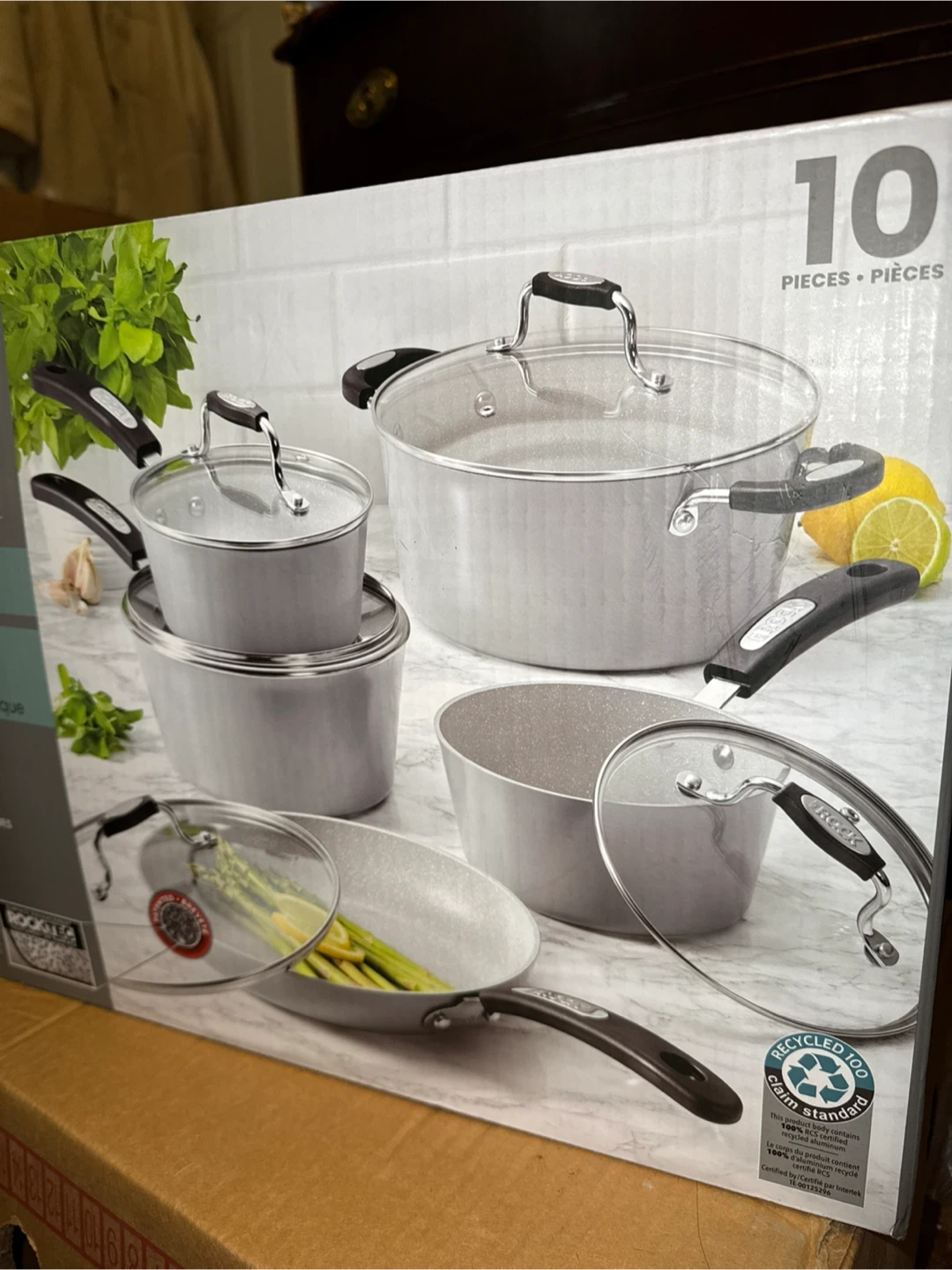 10 piece pots and pan set - photo 3