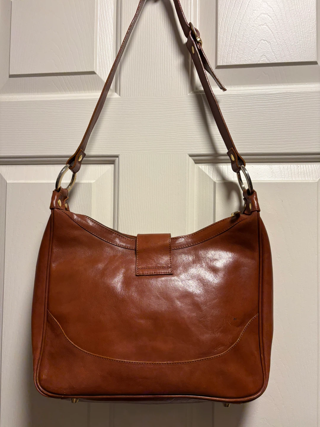 Valentina Italian Leather Shoulder Bag - photo 3