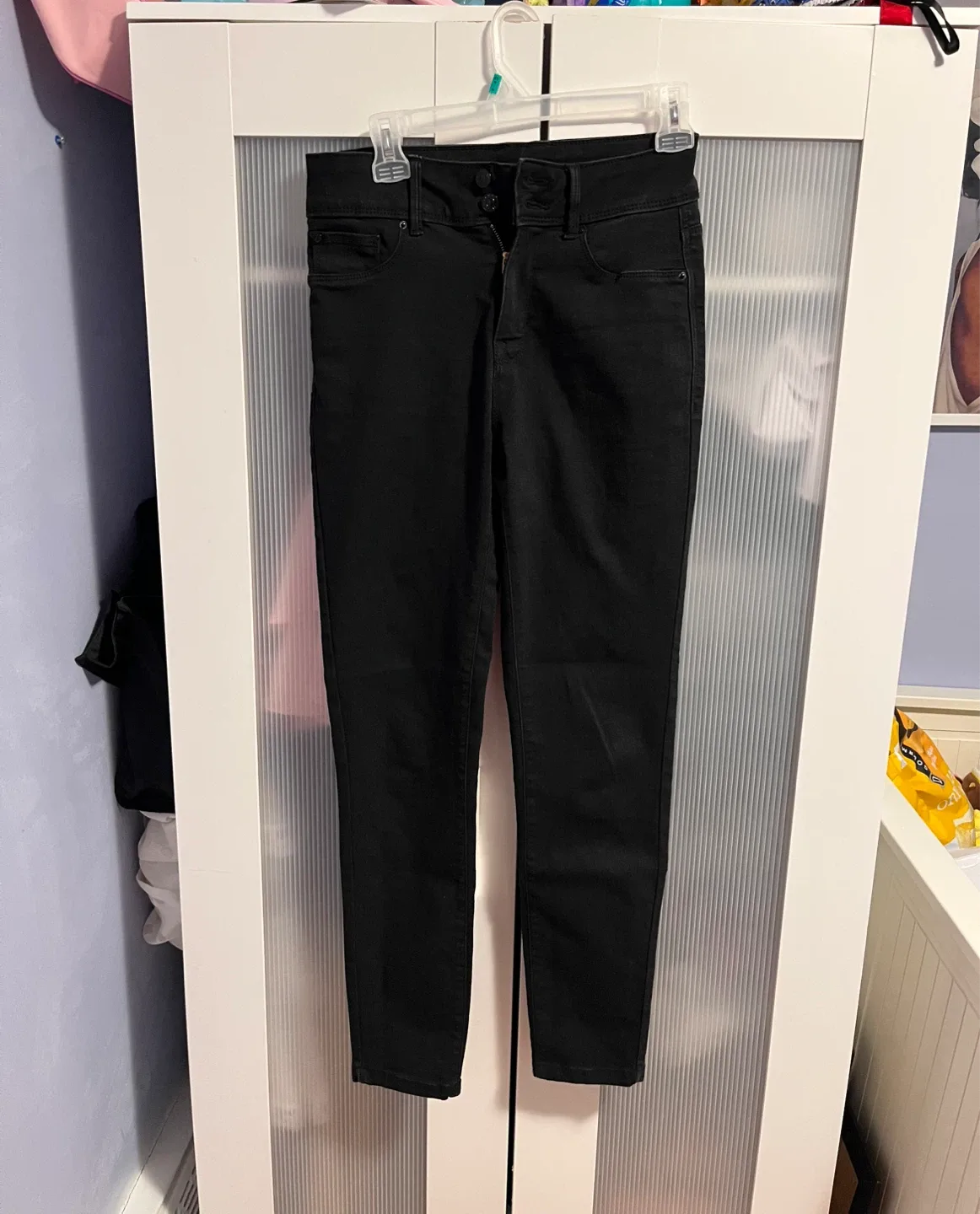 Curve Appeal Black Jeans - Size 4/27