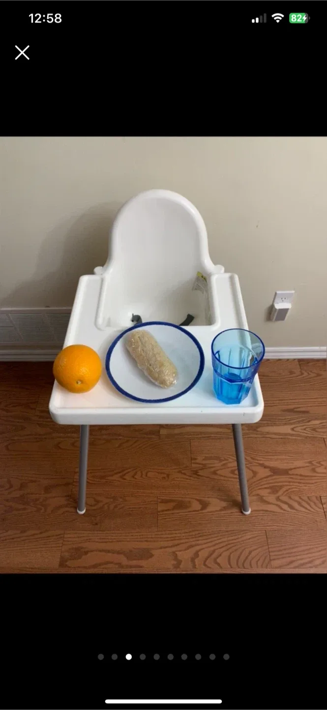 4 Piece Baby Set-High Chair, Stroller, Bath, Baby Rocking Swing image indicator(2)