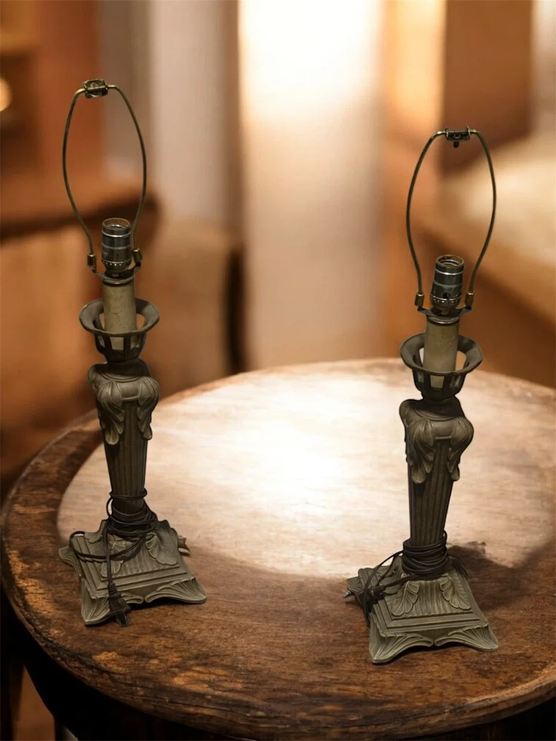 Pair of Vintage Style Lamps