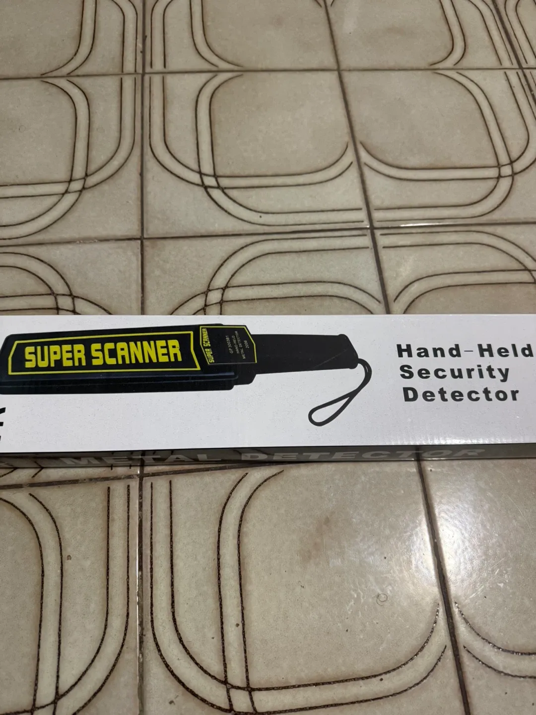 Super Scanner Hand-Held Security Detector