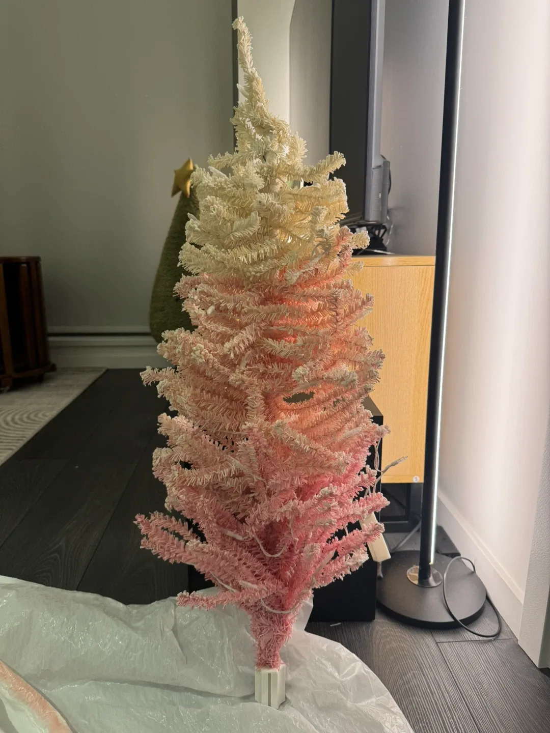 Pink Ombre Christmas Tree