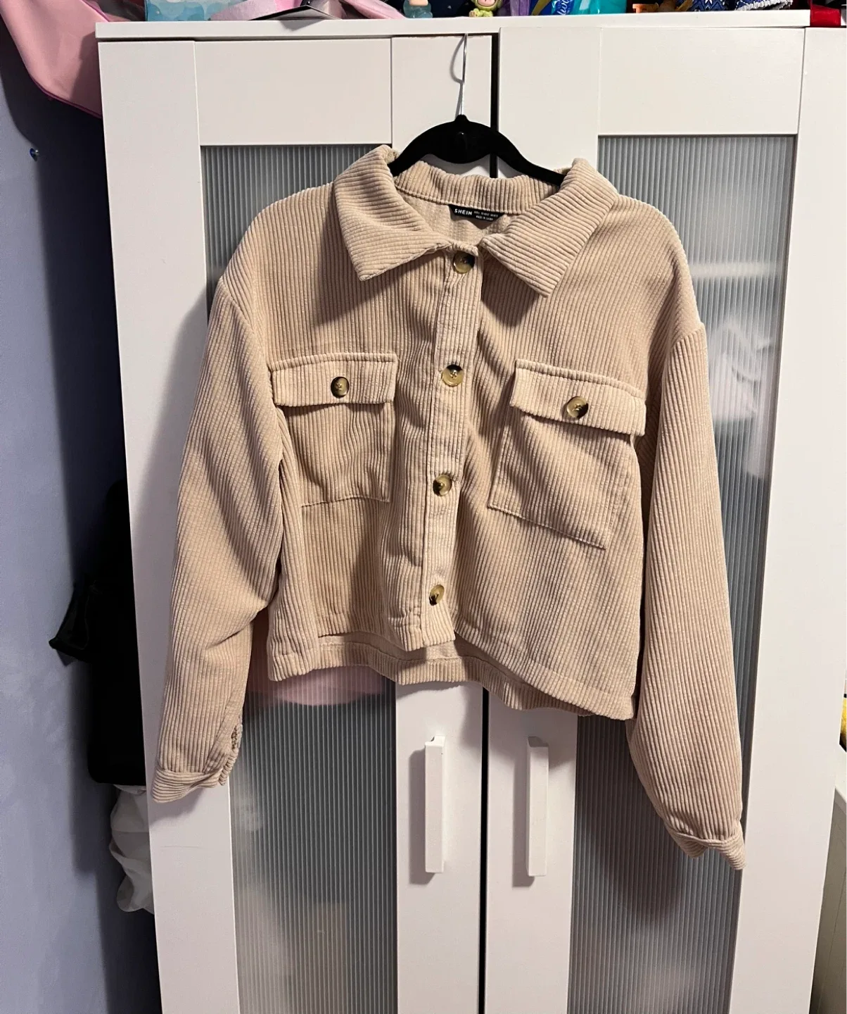 SHEIN Corduroy Jacket - Size L