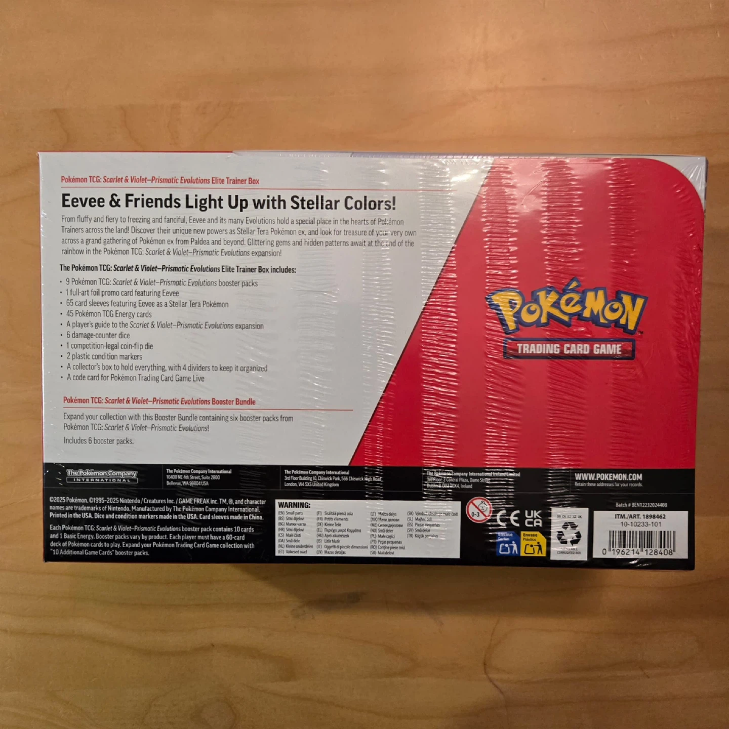 BNIB Pokémon Prismatic Evolutions ETB 2-Pack (Sealed) - photo 3