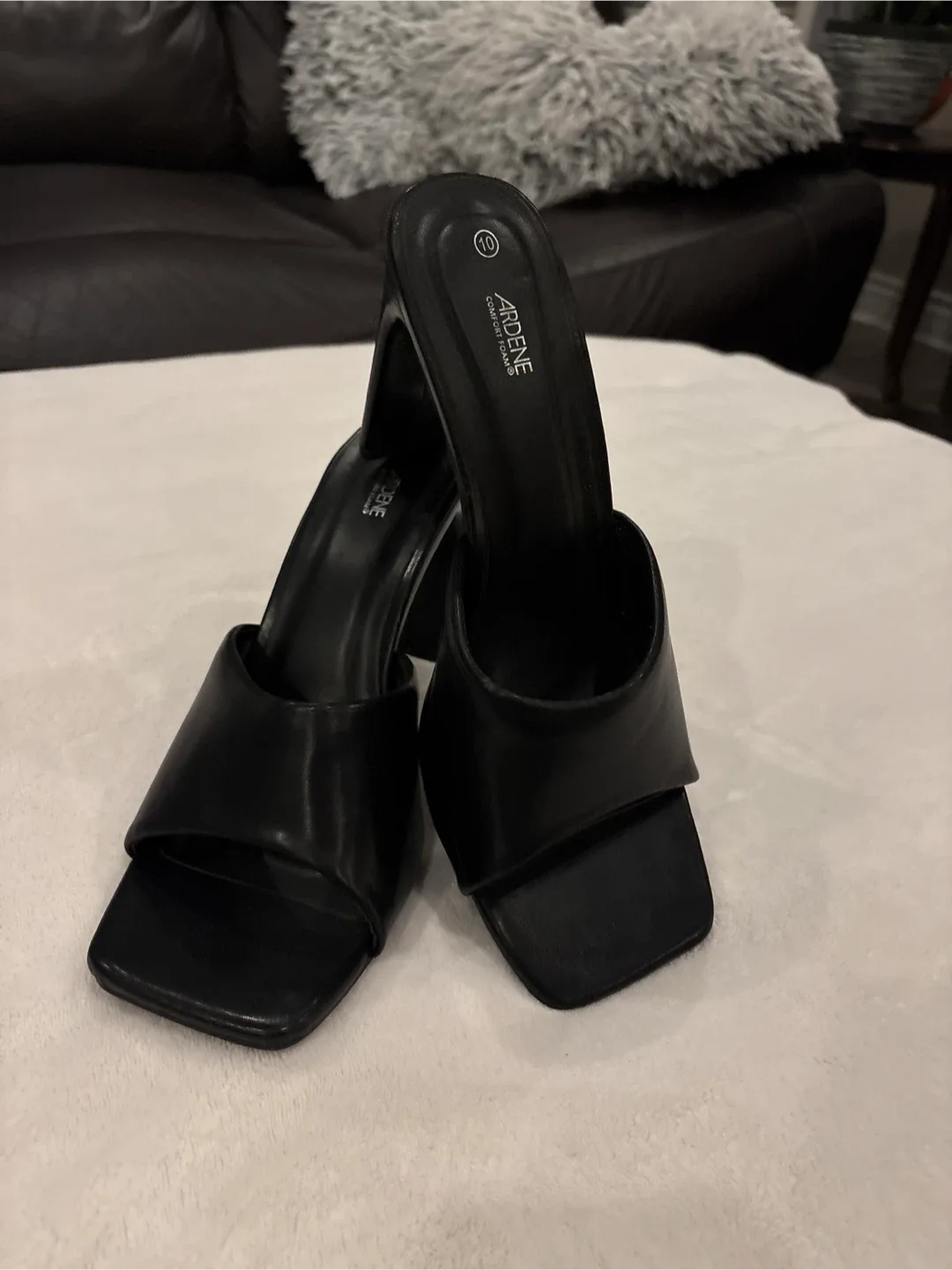Ardene Black Heels - Size 10 image indicator(6)