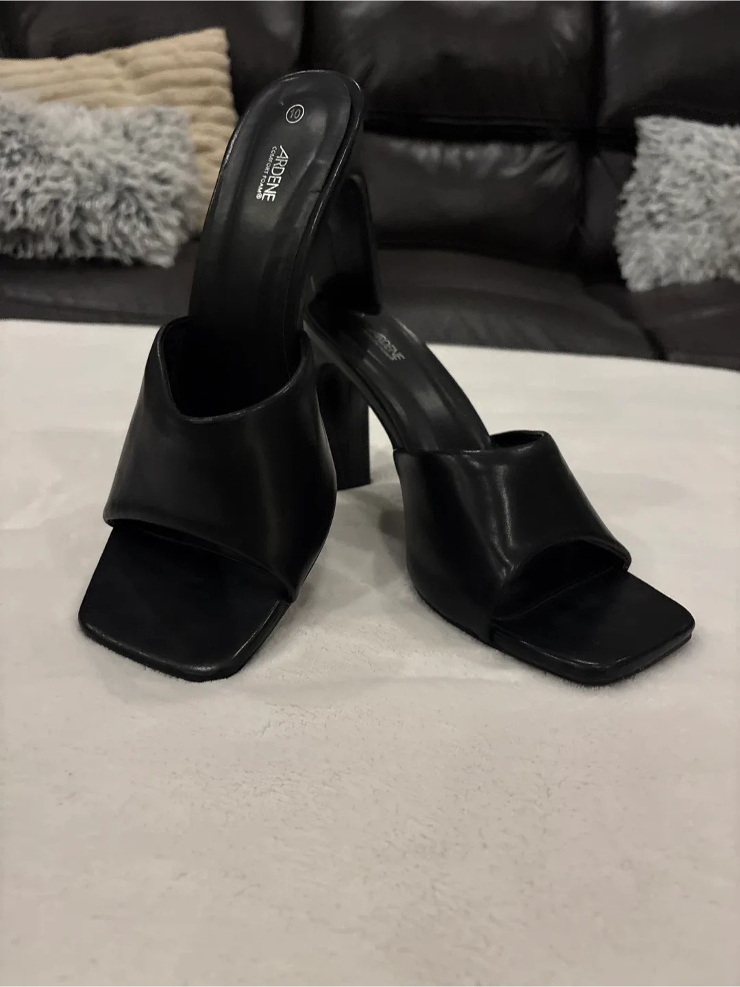 Ardene Black Heels - Size 10
