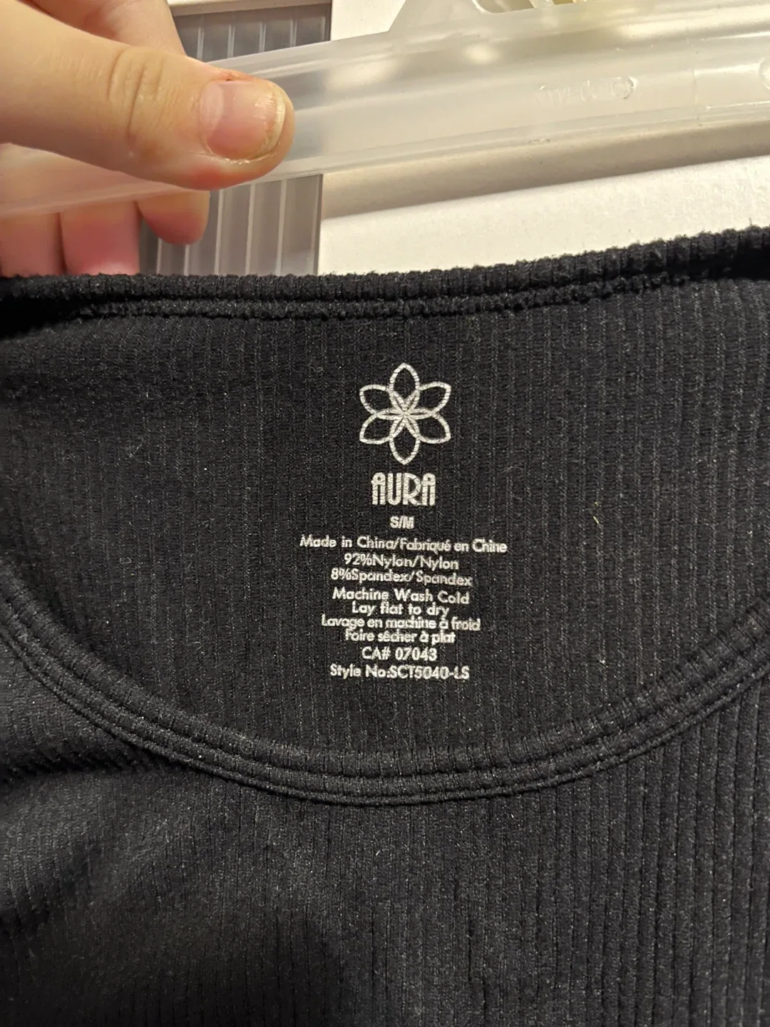 Aura Ribbed Long Sleeve Tops - S/M image indicator(5)