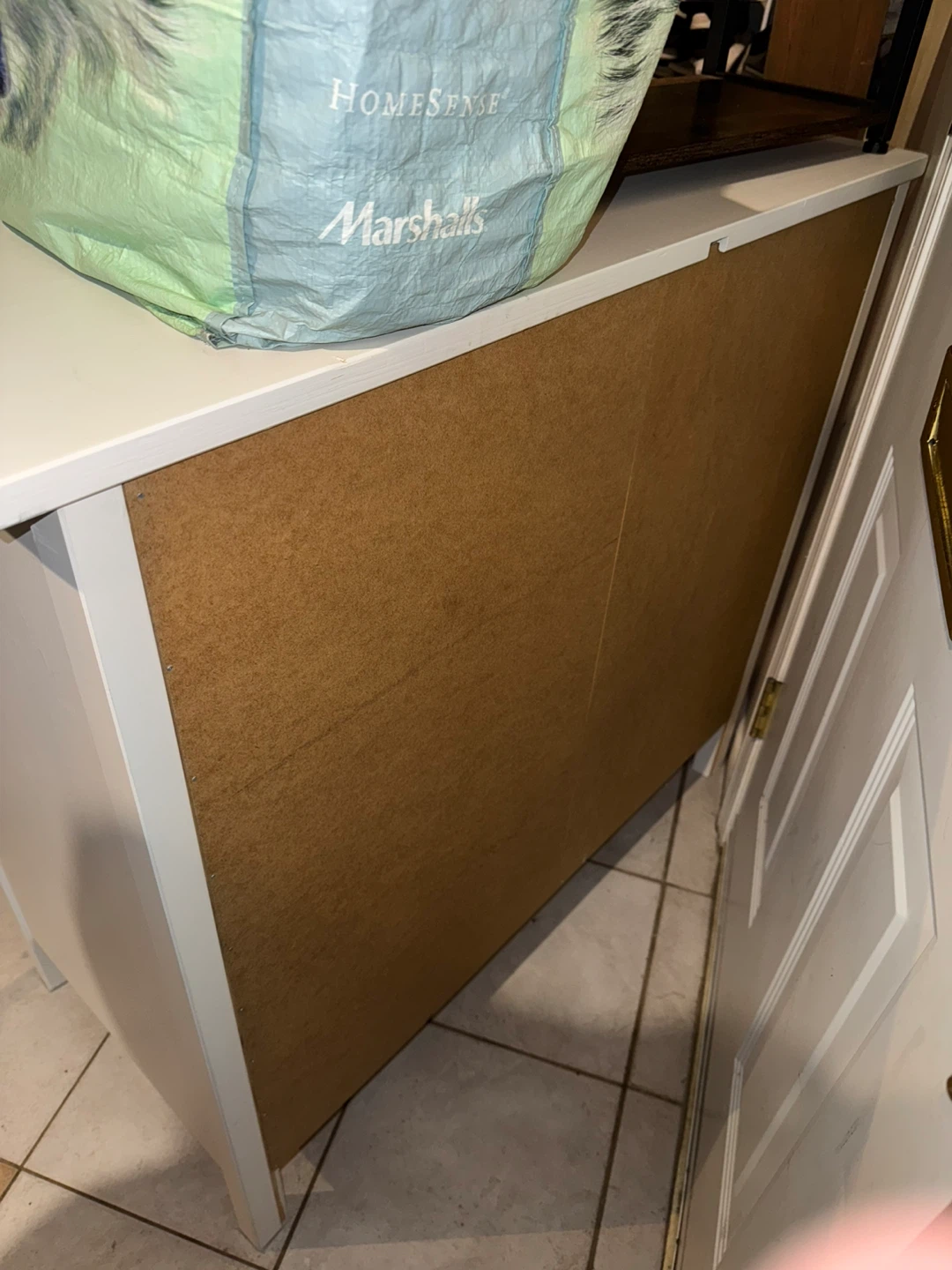 White 3-Drawer Dresser - photo 3