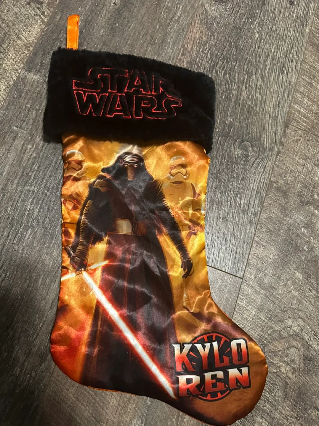 NWOT Star Wars Kylo Ren Christmas Stocking