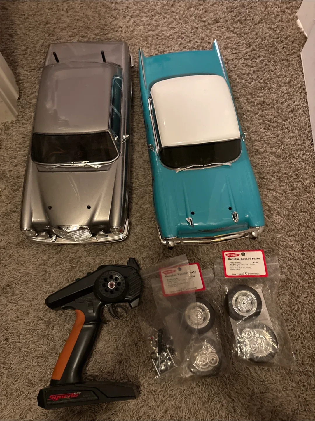 Kyosho RC Car Lot - Vintage Models & Parts