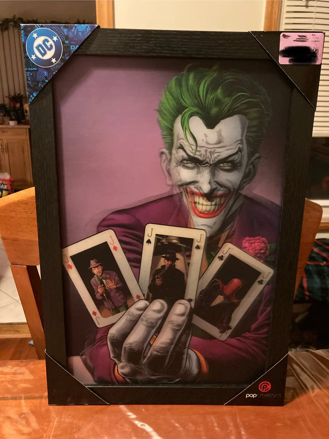 DC Comics The Joker Framed Wall Art