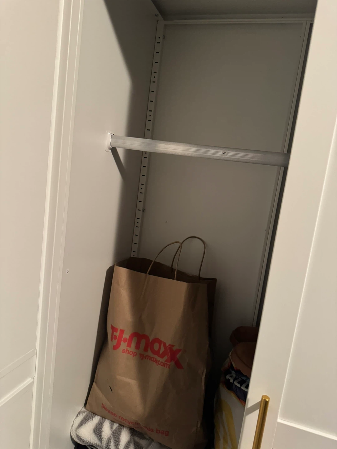 White Wardrobe Closet with Doors - photo 3