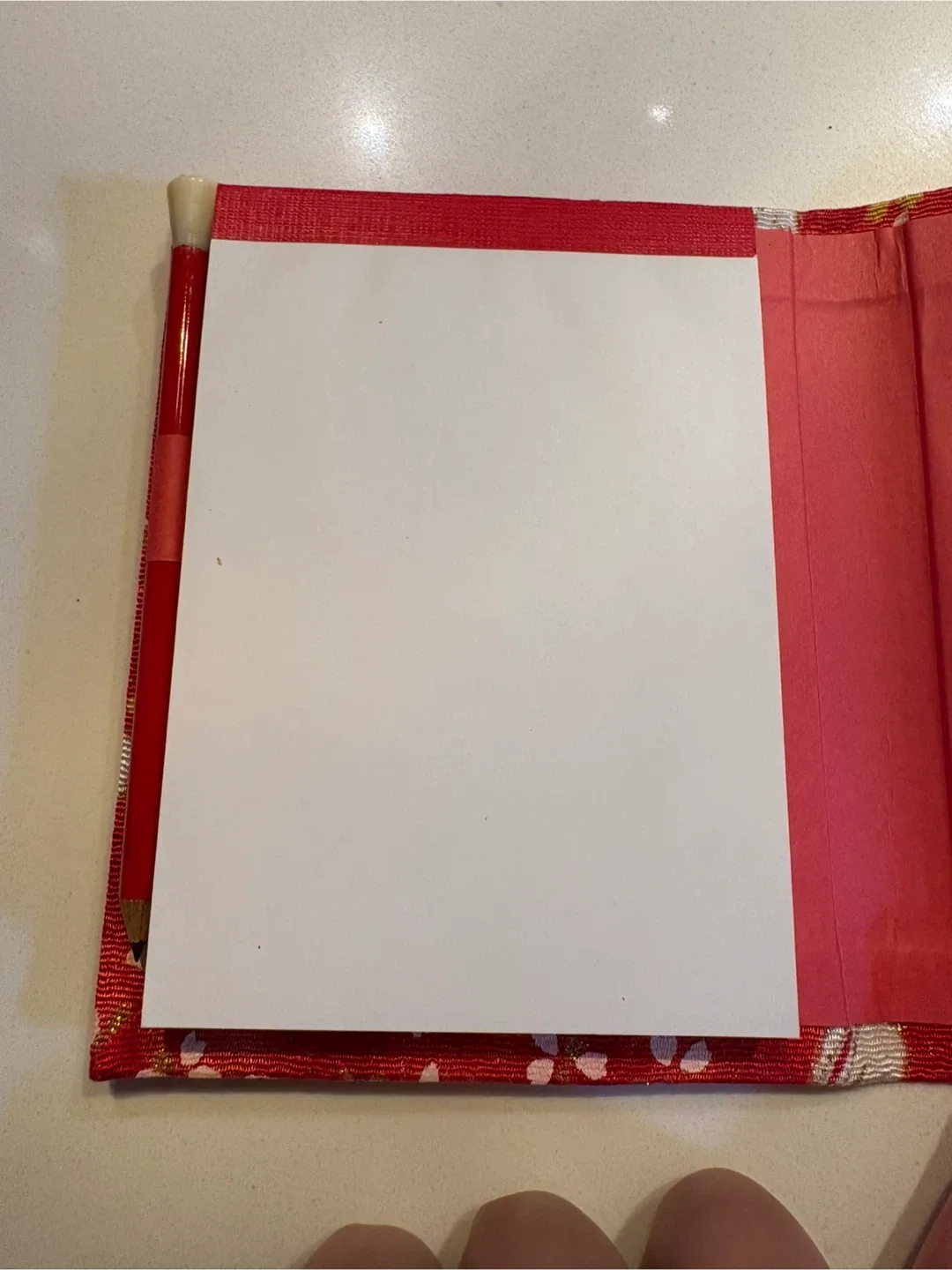 Small Japanese style notebook with pencil image indicator(2)