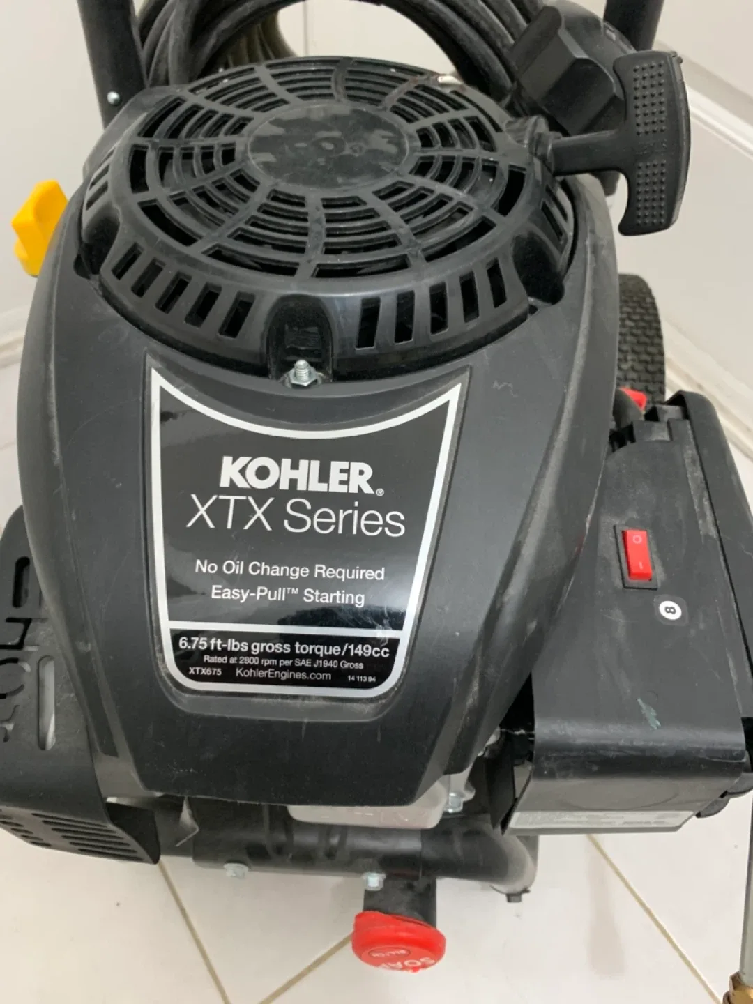 Simpson 2800 PSI Pressure Washer image indicator(5)