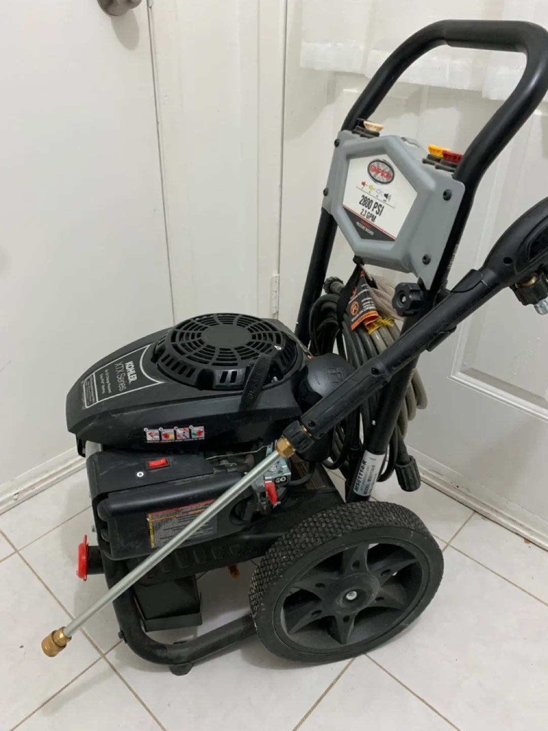 Simpson 2800 PSI Pressure Washer