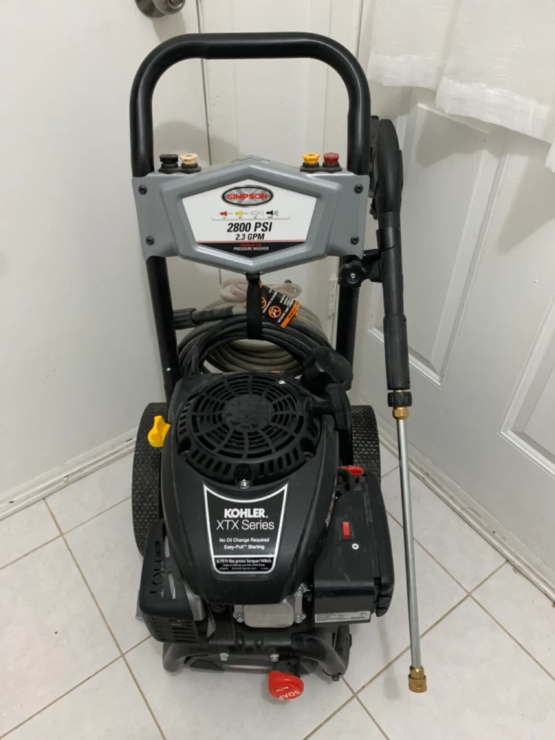 Simpson 2800 PSI Pressure Washer image indicator(3)