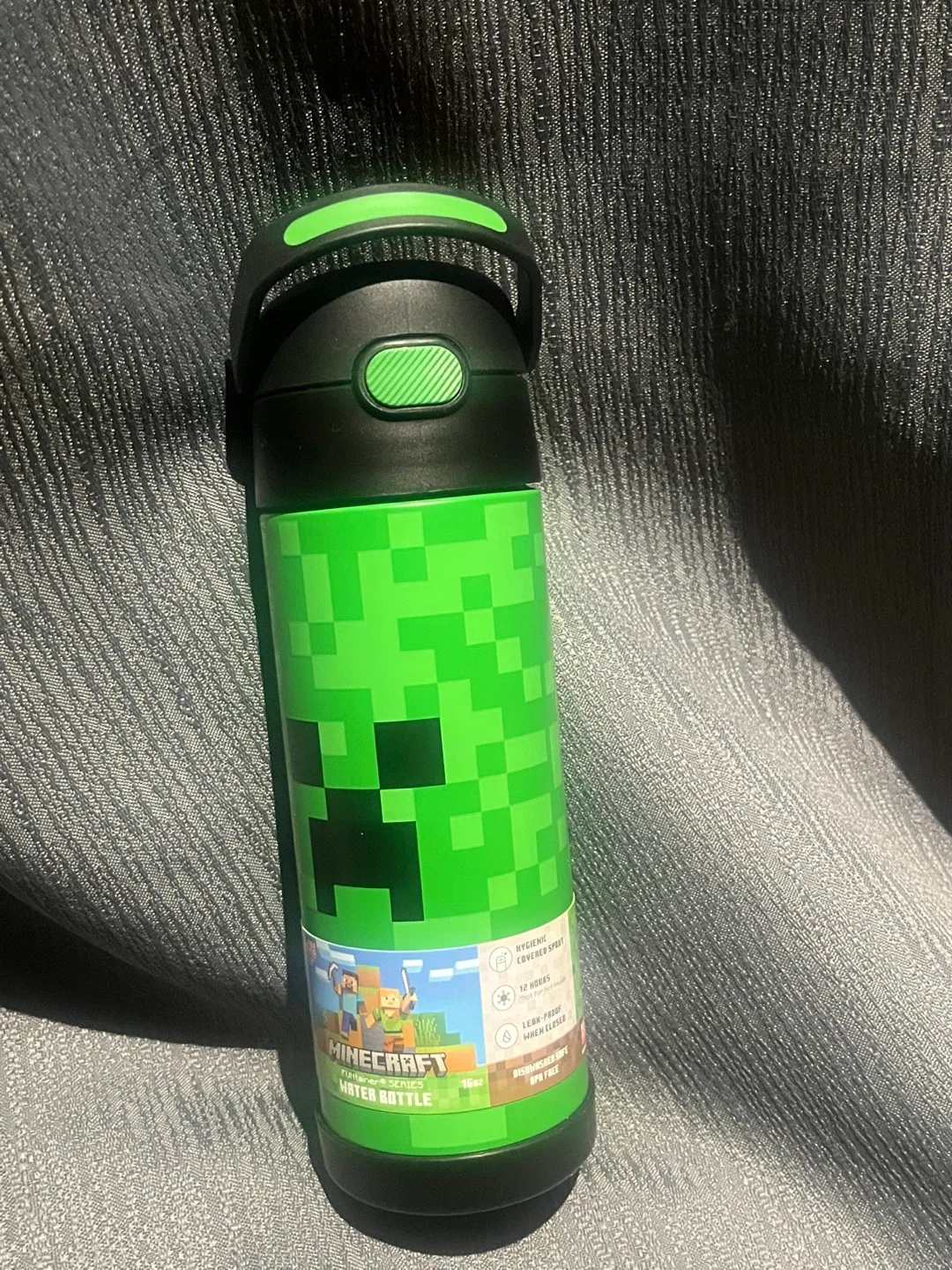 Minecraft Creeper Kids Water Bottle - 470ml image indicator(2)
