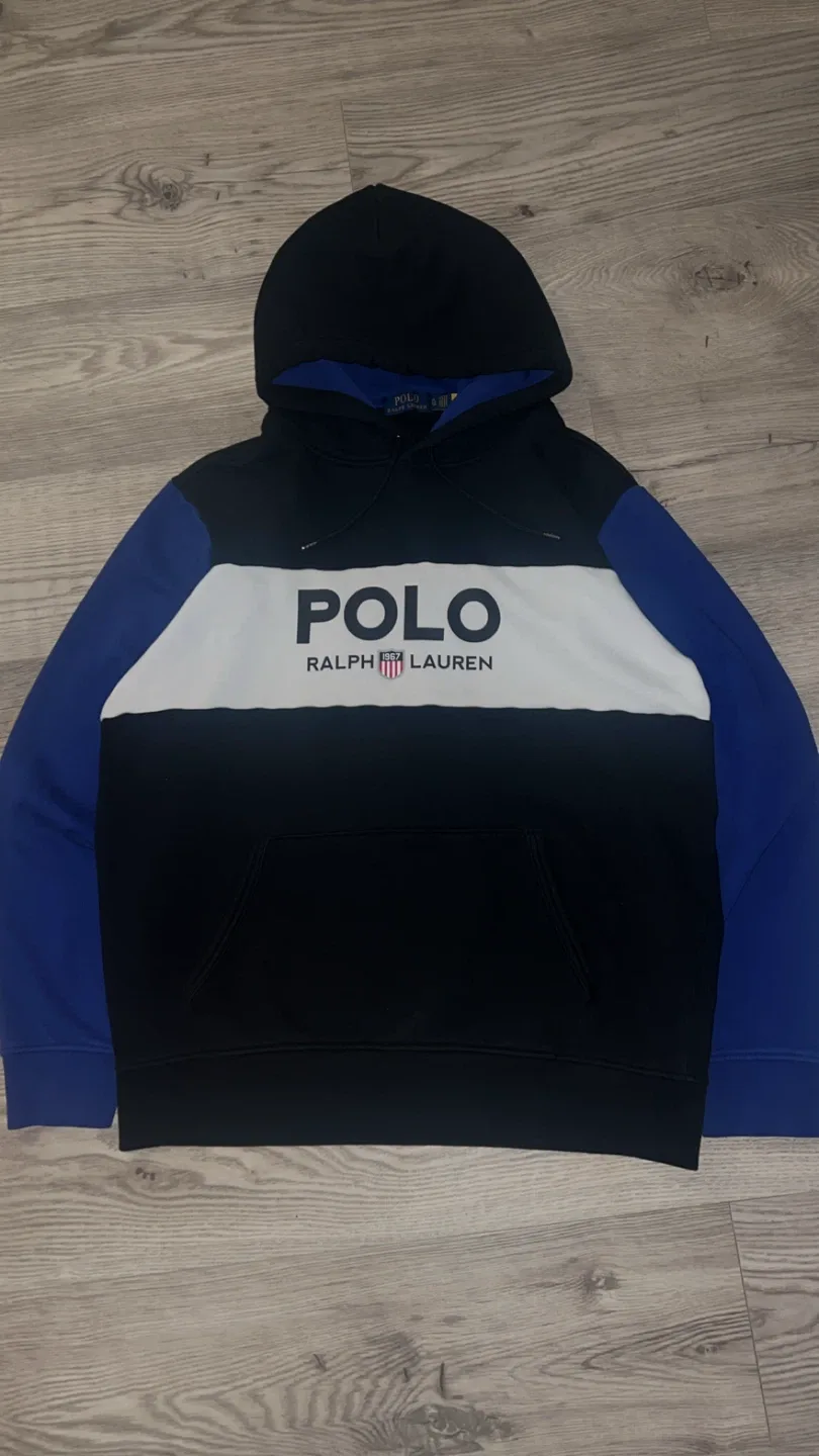 Polo Ralph Lauren Colour Block Hoodie - XL