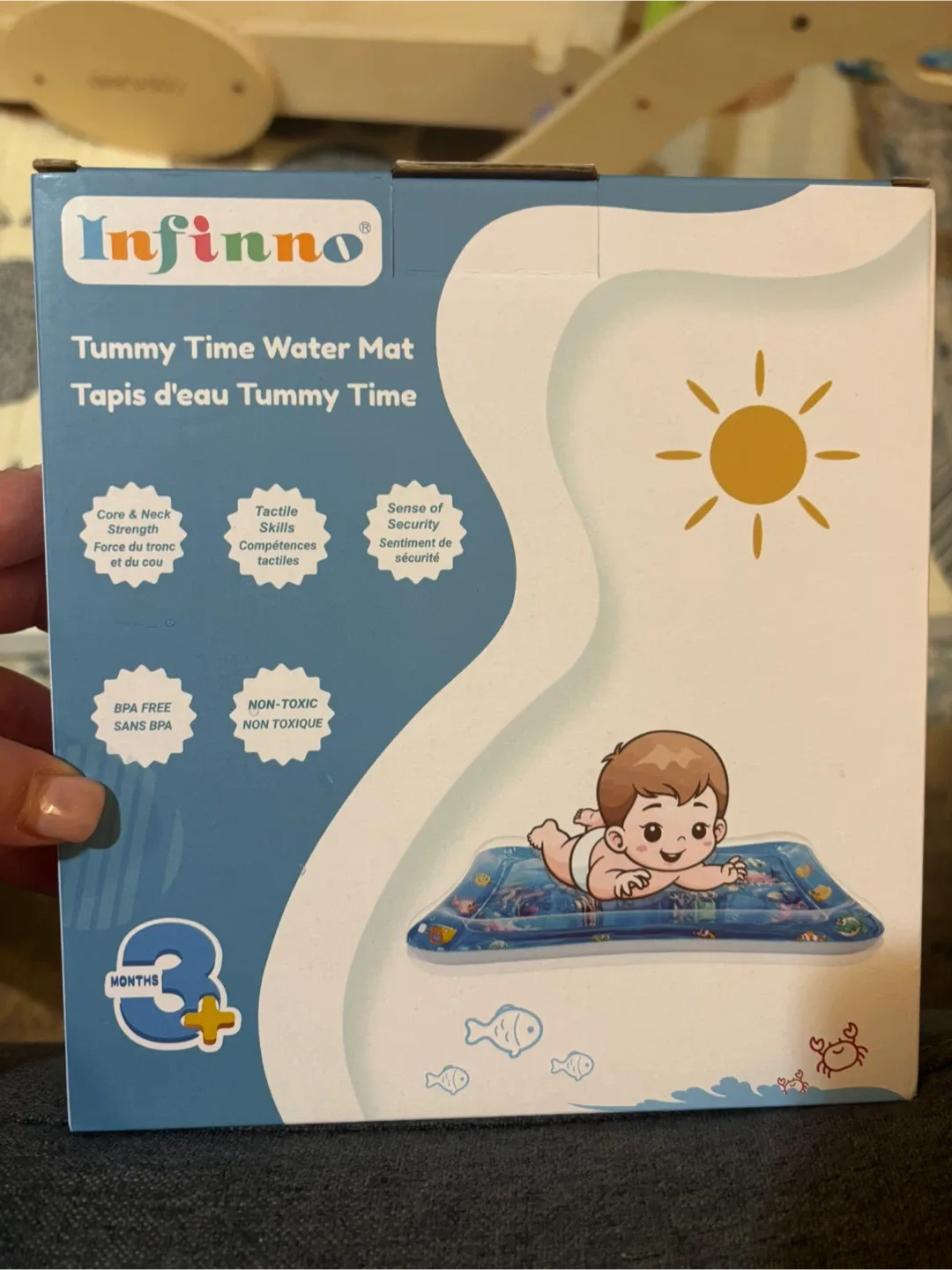 Infinno Tummy Time Water Mat - New in Box!