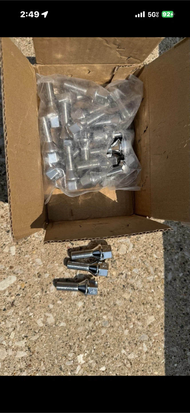 12x1.25 Wheel Lug Bolts - New - photo 3
