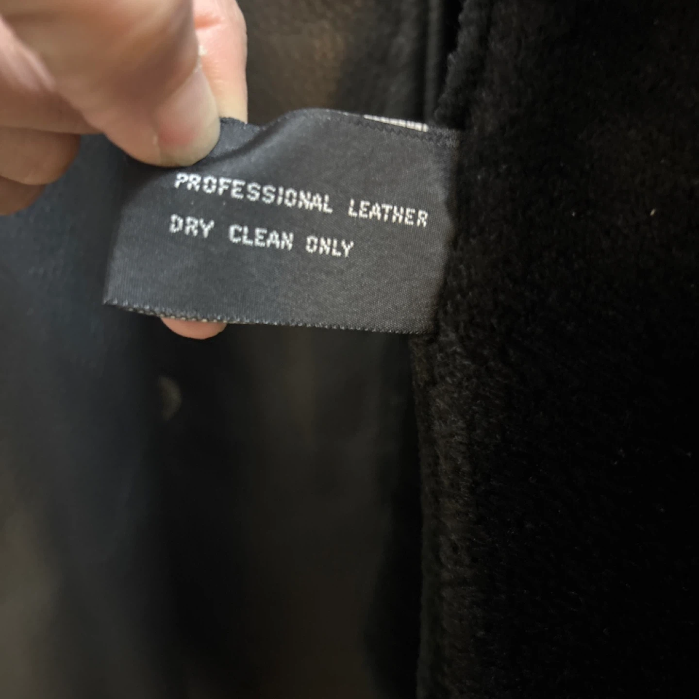 Men's Professional Leather Black Jacket - photo 3