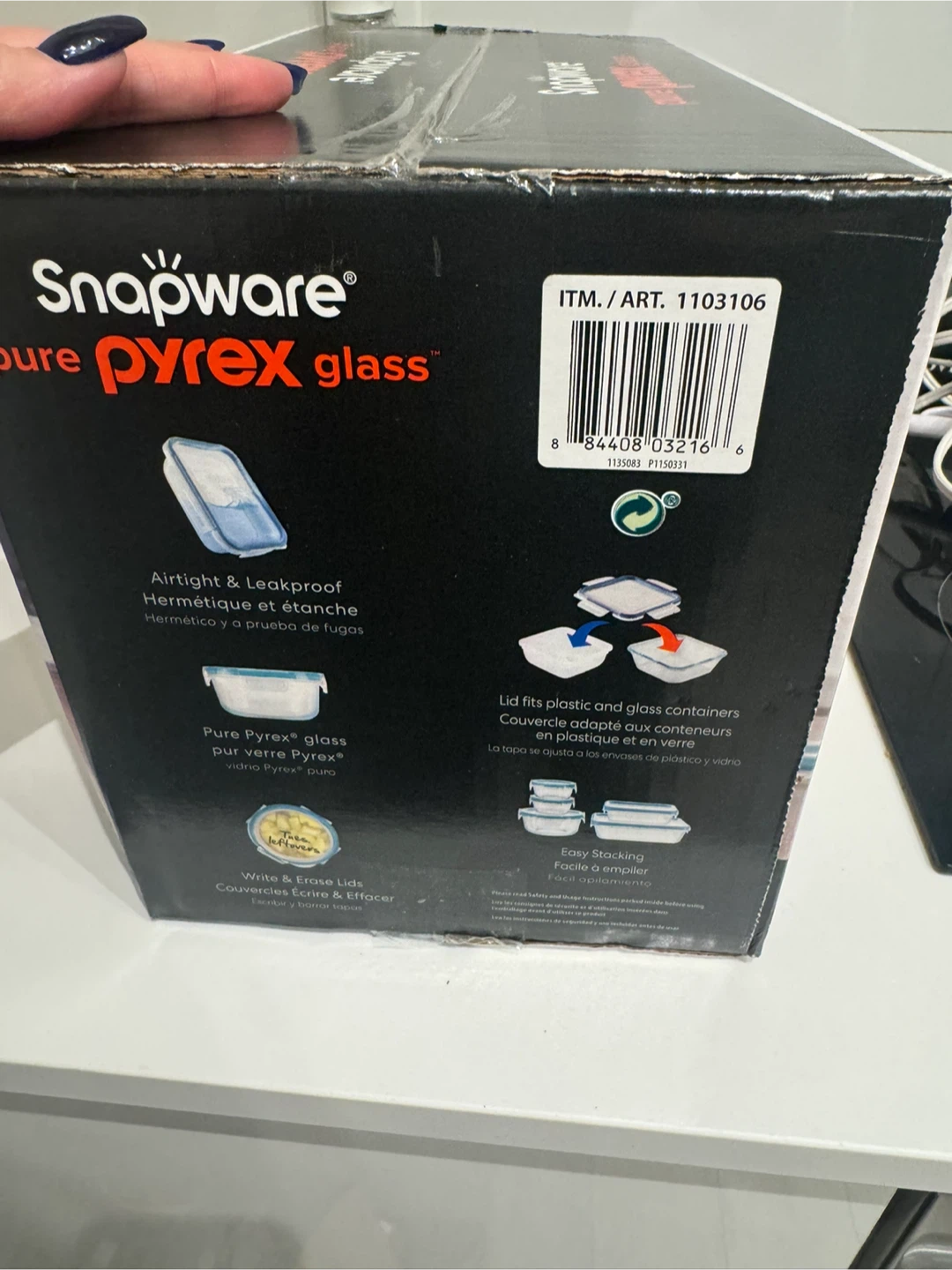 Snapware Pure Pyrex Glass 18-Piece Set - photo 3